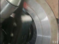 Machine de surfaçage de brides portable en métal 6400w 50-610mm 220/380v